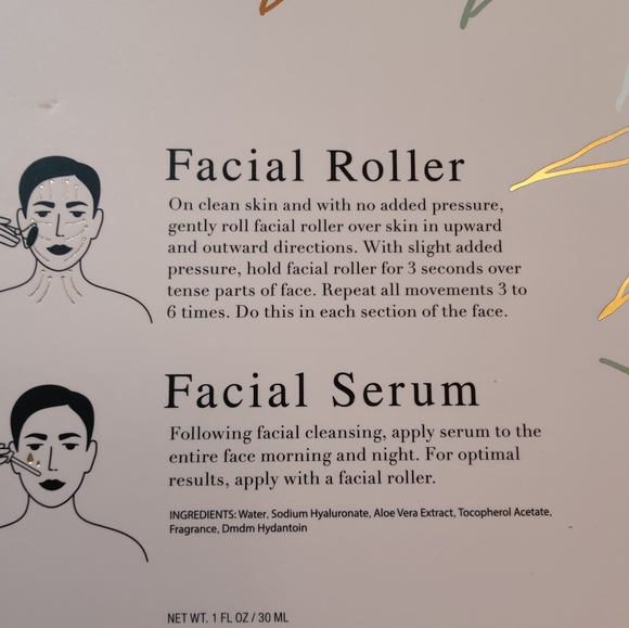 NIB Nicole Miller Facial Roller and Serum. - Picture 4 of 6